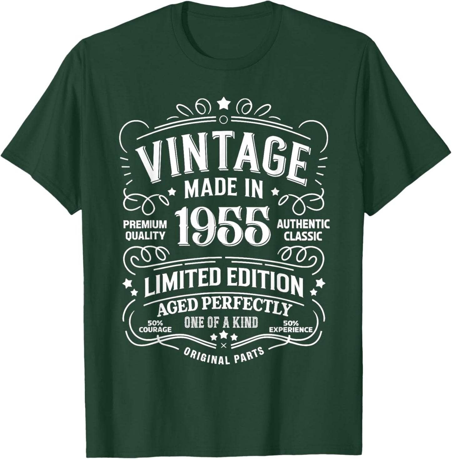 70th Birthday 1955 Birthday Gifts Women T-Shirt - T-Shirt | Forest