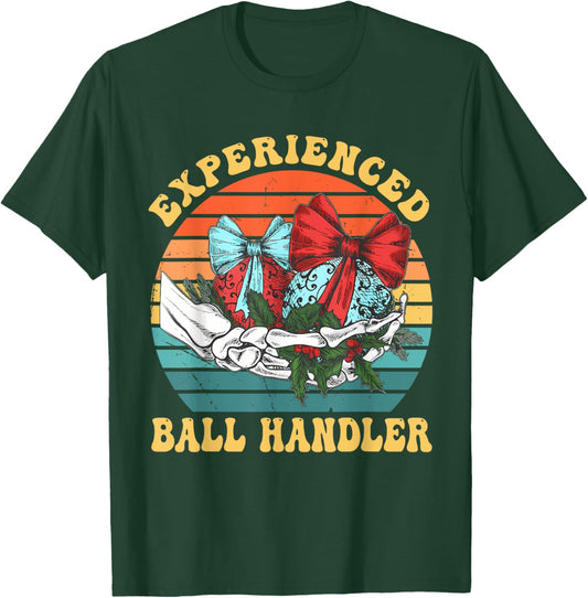 Experienced Ball Handler Retro Vintage T-Shirt - T-Shirt | Forest