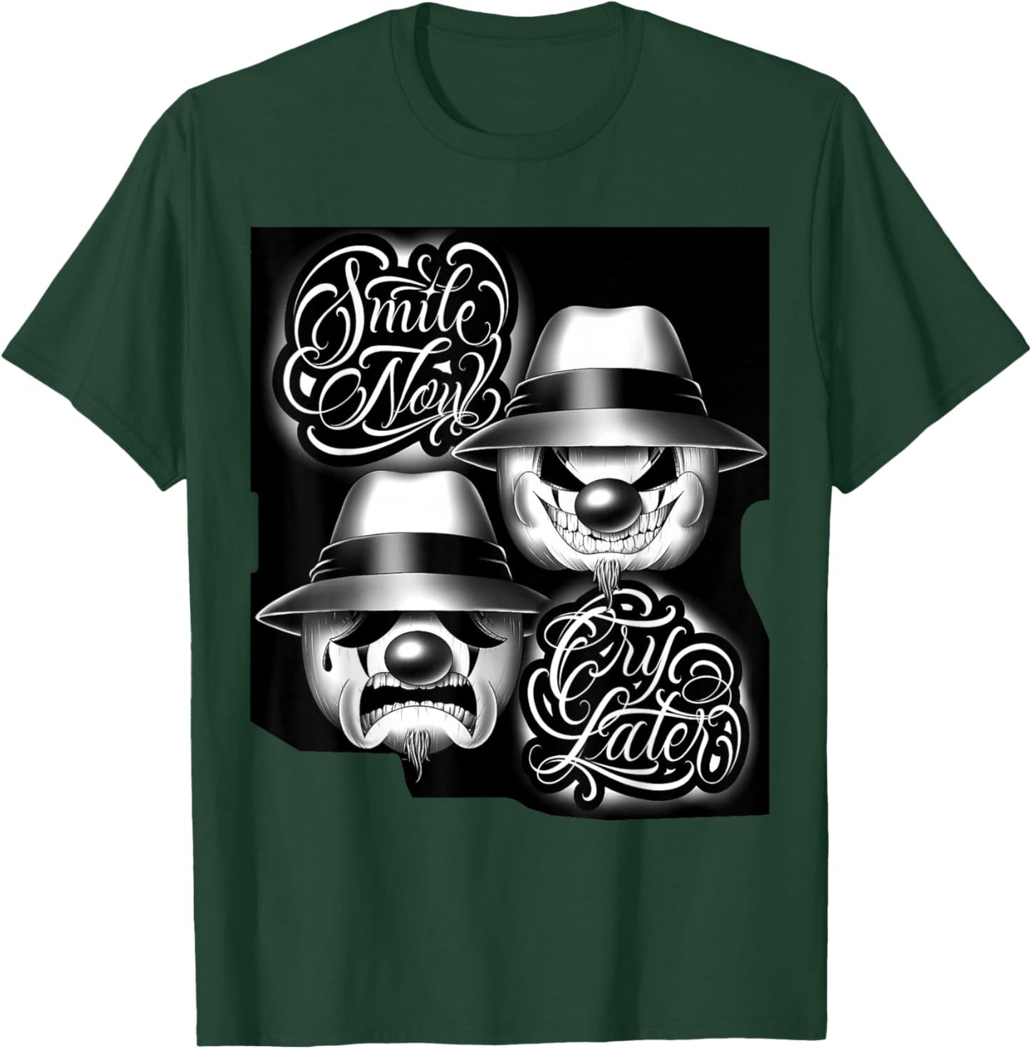 Smile Now Cry Later Chicano T-Shirt - T-Shirt | Forest