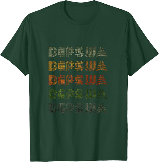 Love Heart Depswa Grunge Vintage Style Black Depswa T-Shirt - T-Shirt | Forest