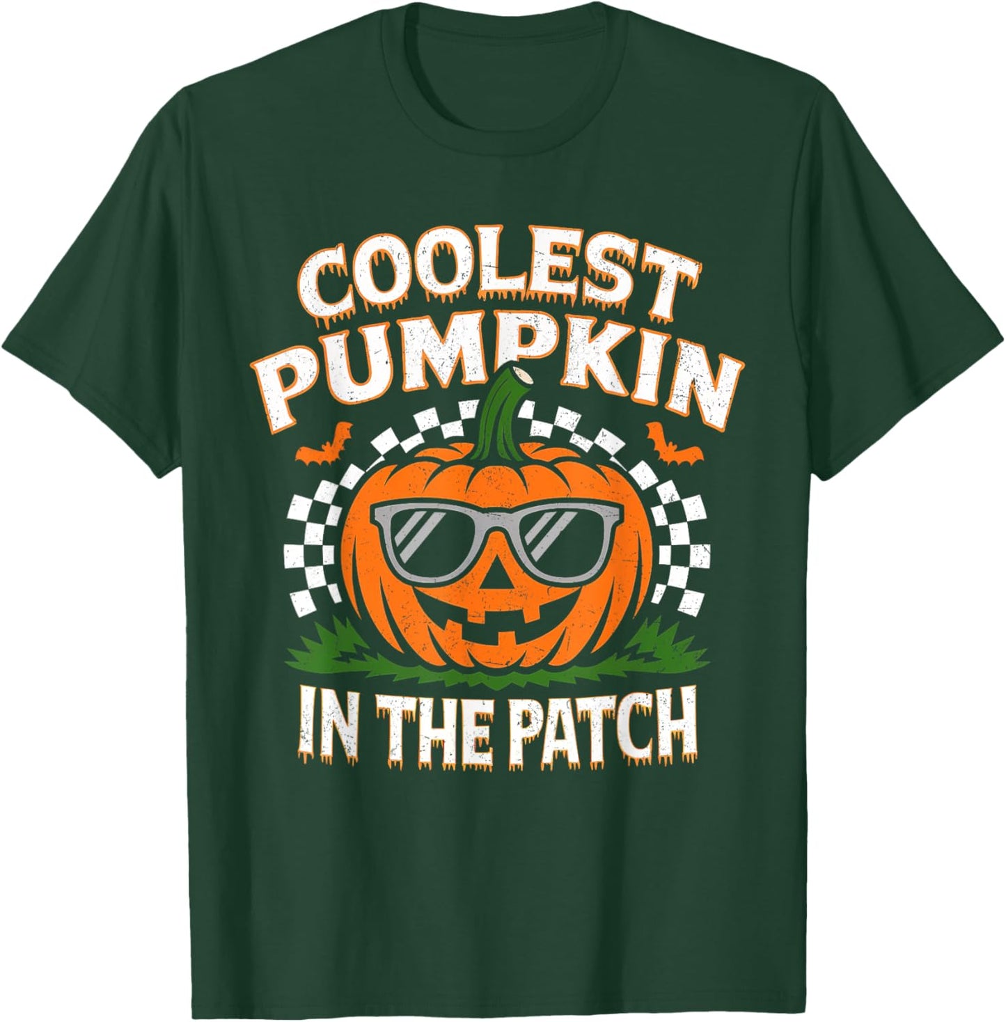Funny Halloween Shirt For Kids Boys Toddler Pumpkin Patch T-Shirt - T-Shirt | Forest