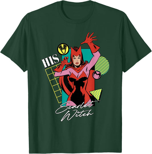 Marvel Valentine’s Day Couples Matching His Scarlet Witch T-Shirt - T-Shirt | Forest