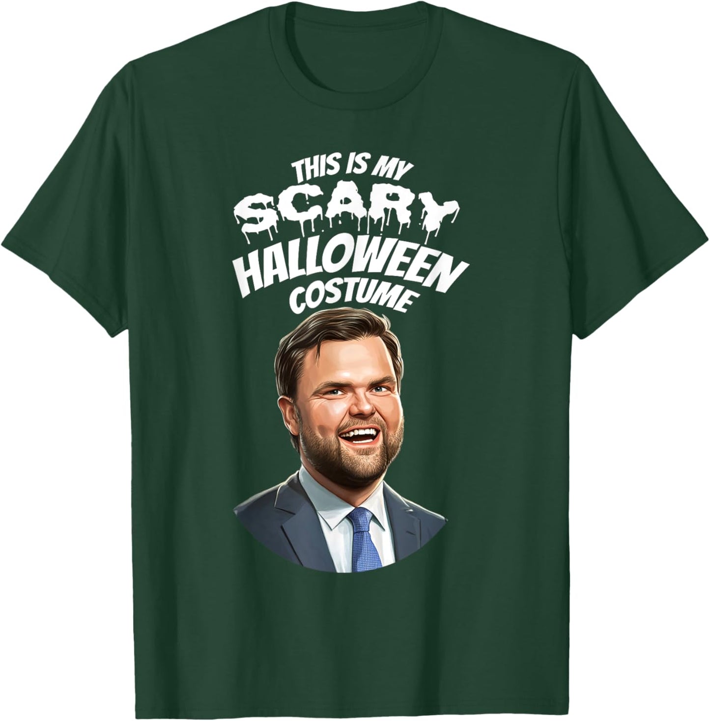 Funny Vance Scary Halloween Gag Vice President Costume Gag T-Shirt - T-Shirt | Forest