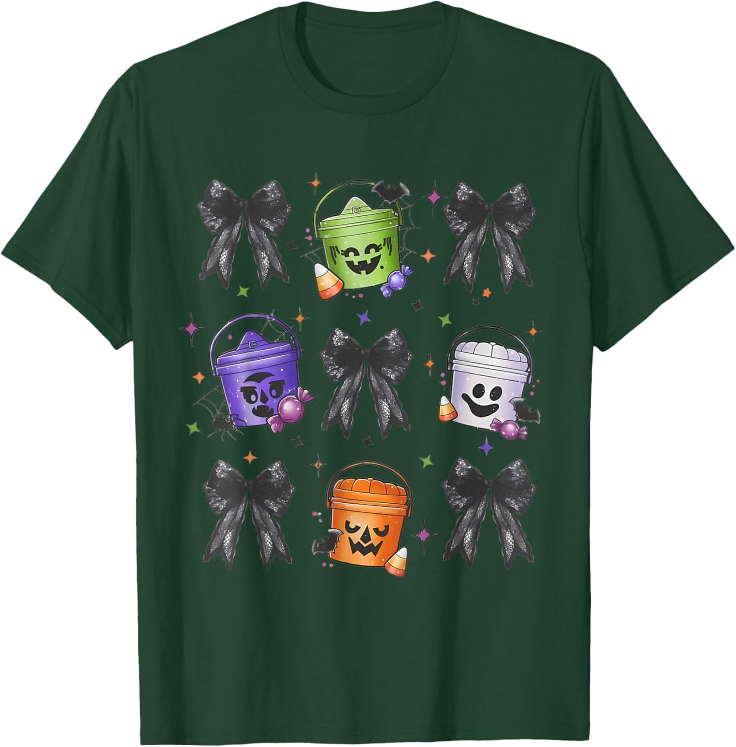 Spooky Nuggets Meal Bucket Trendy Halloween, Spooky Season T-Shirt - T-Shirt | Forest