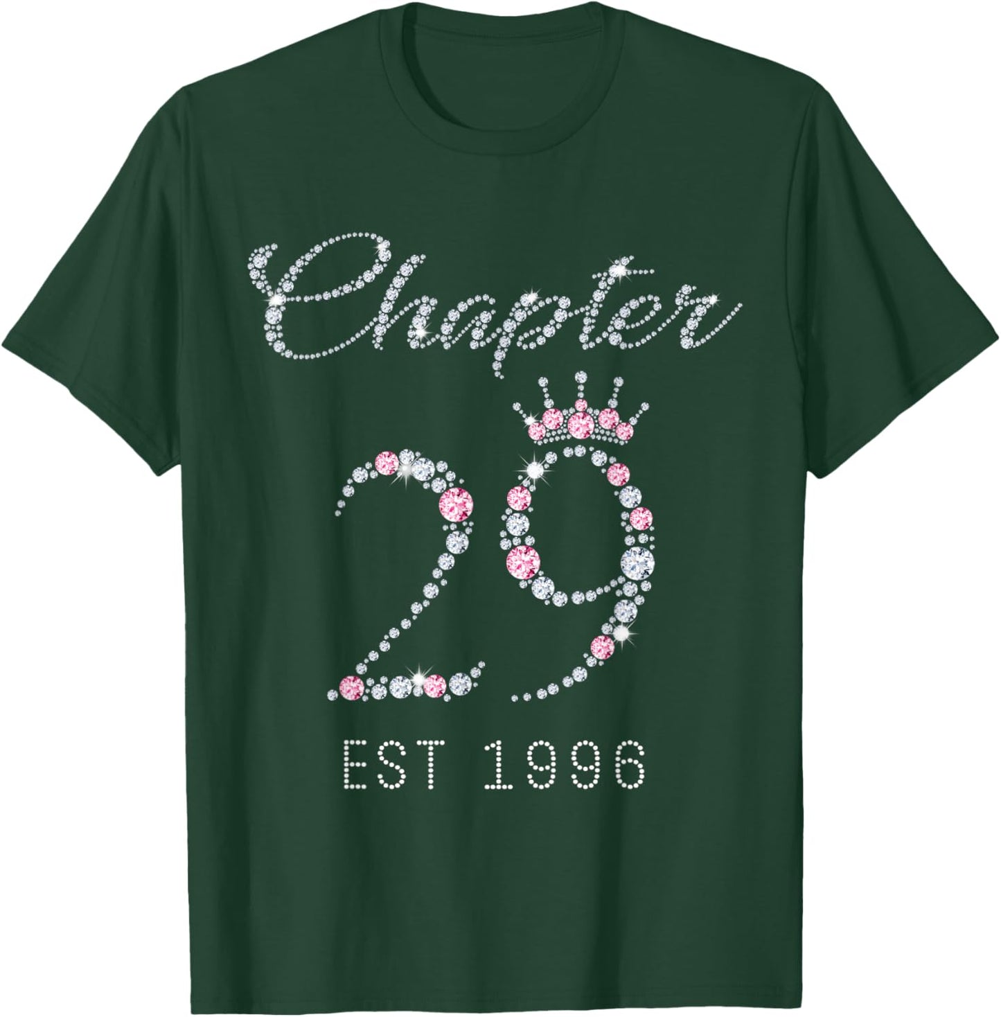 Chapter 29 EST 1996 29Th Birthday Gift T-Shirt - T-Shirt | Forest