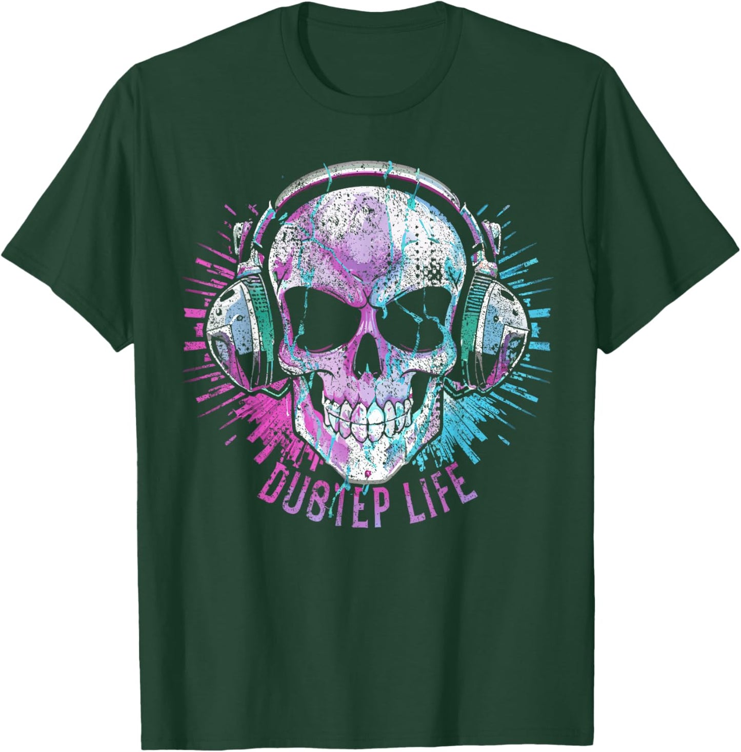Electronic Music Dubstep Life T-Shirt - T-Shirt | Forest