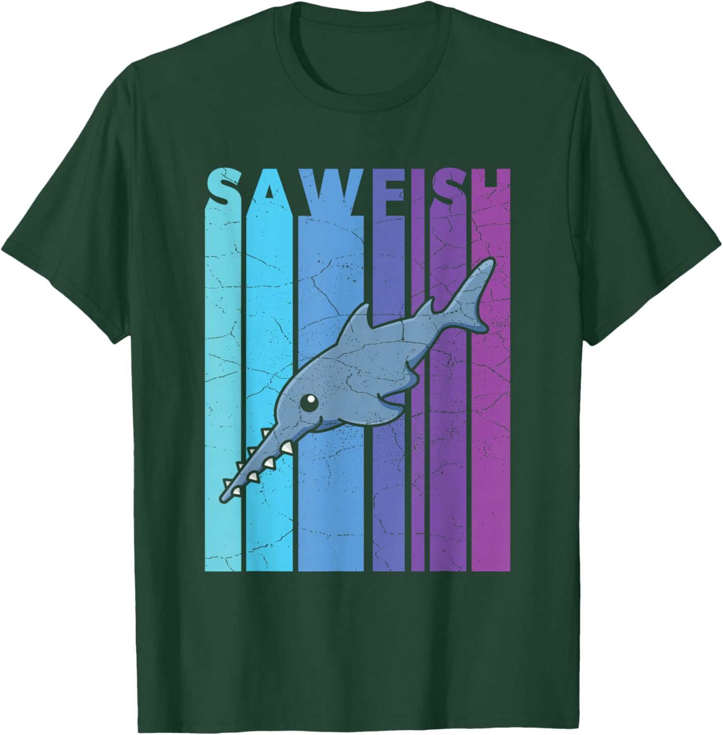 Sawfish Squad Design for a Sawfish fan T-Shirt - T-Shirt | Forest