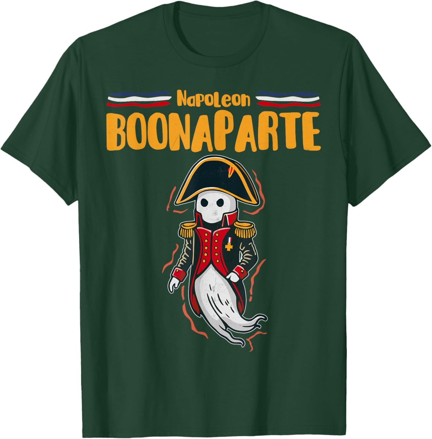 Napoleon Bonaparte Halloween Costume Historical Reenactment T-Shirt - T-Shirt | Forest