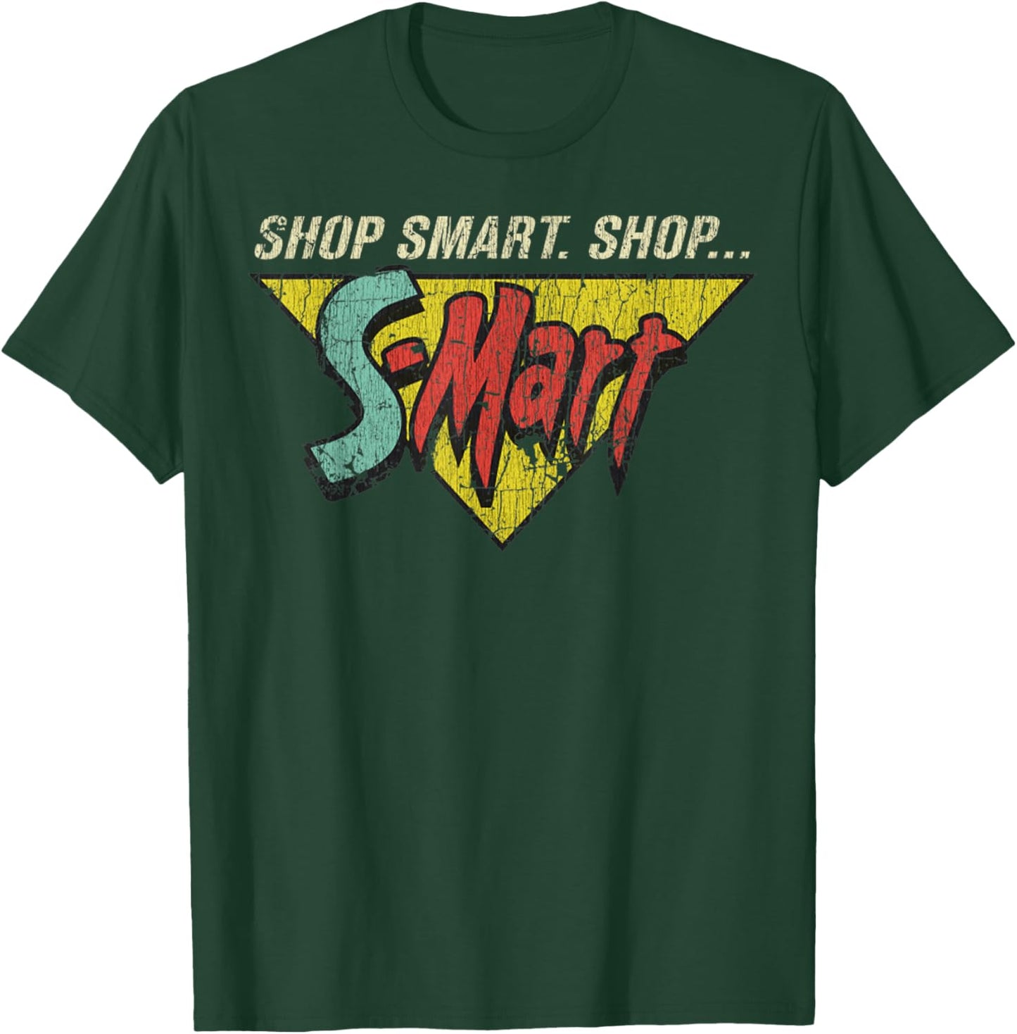 Vintage Shop Smart Retro Shop S-Mart Film Lover Costume T-Shirt - T-Shirt | Forest