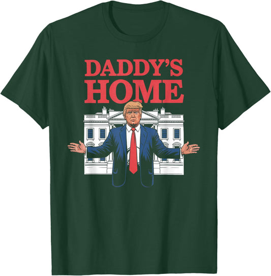 Daddy's Home Gifts Women Kids T-Shirt - T-Shirt | Forest
