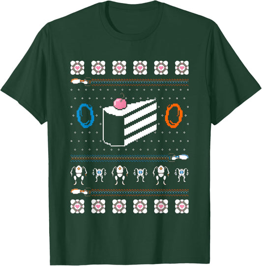 The Christmas Cake Is A Lie T-Shirt - T-Shirt | Forest