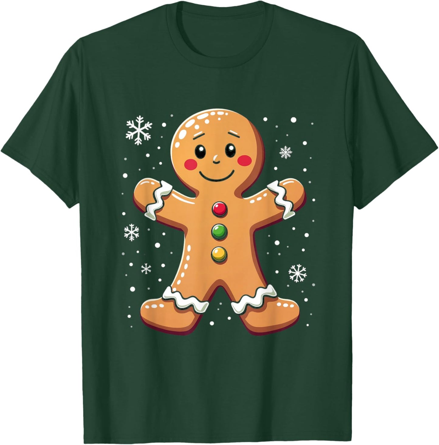 Gingerbread Character T-Shirt - T-Shirt | Forest