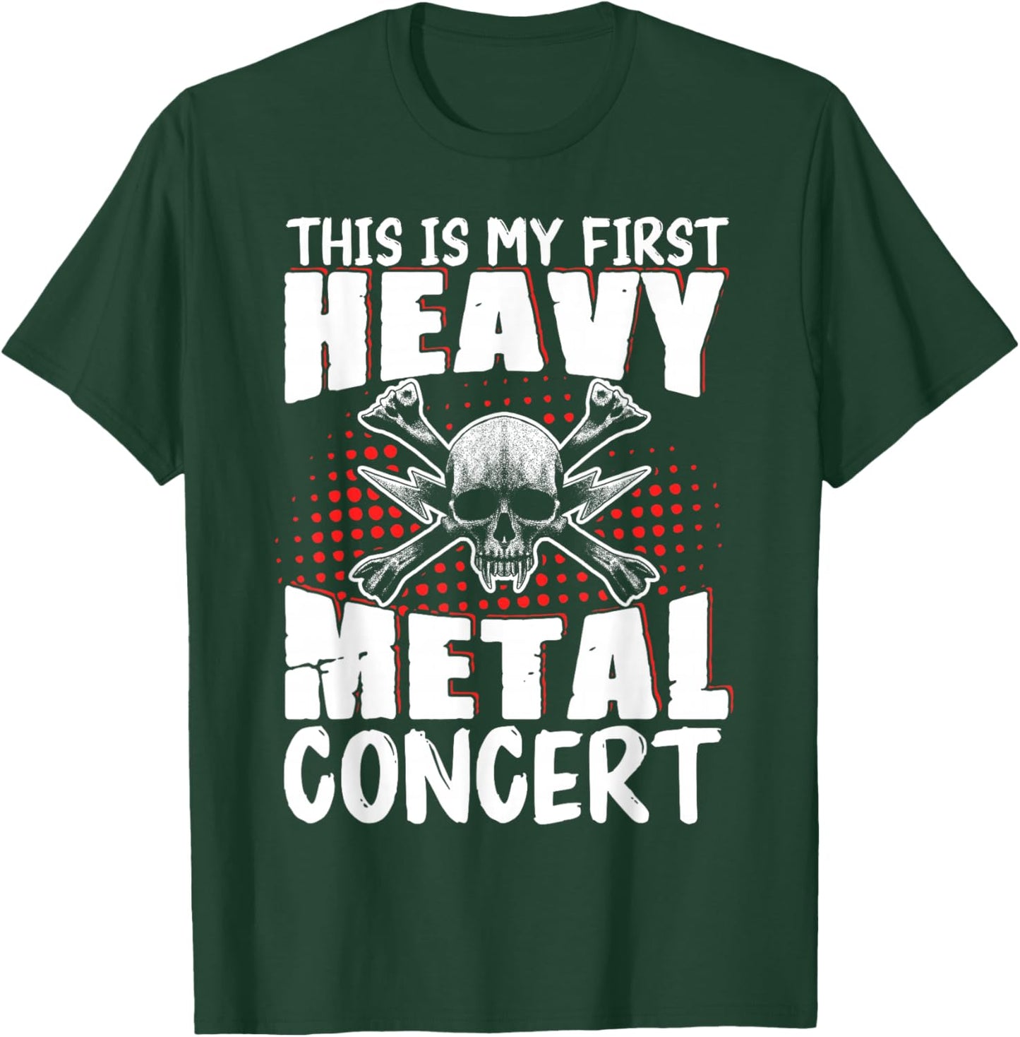 This Is My First Heavy Metal Concert T-Shirt - T-Shirt | Forest