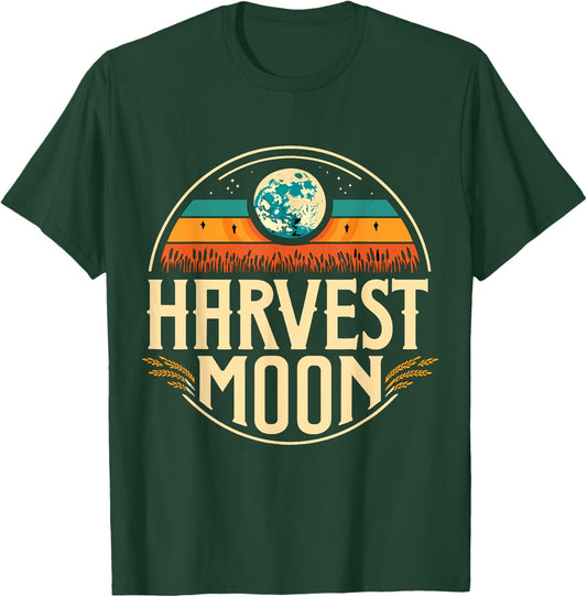 Harvest Moon Autumn Fall T-Shirt - T-Shirt | Forest
