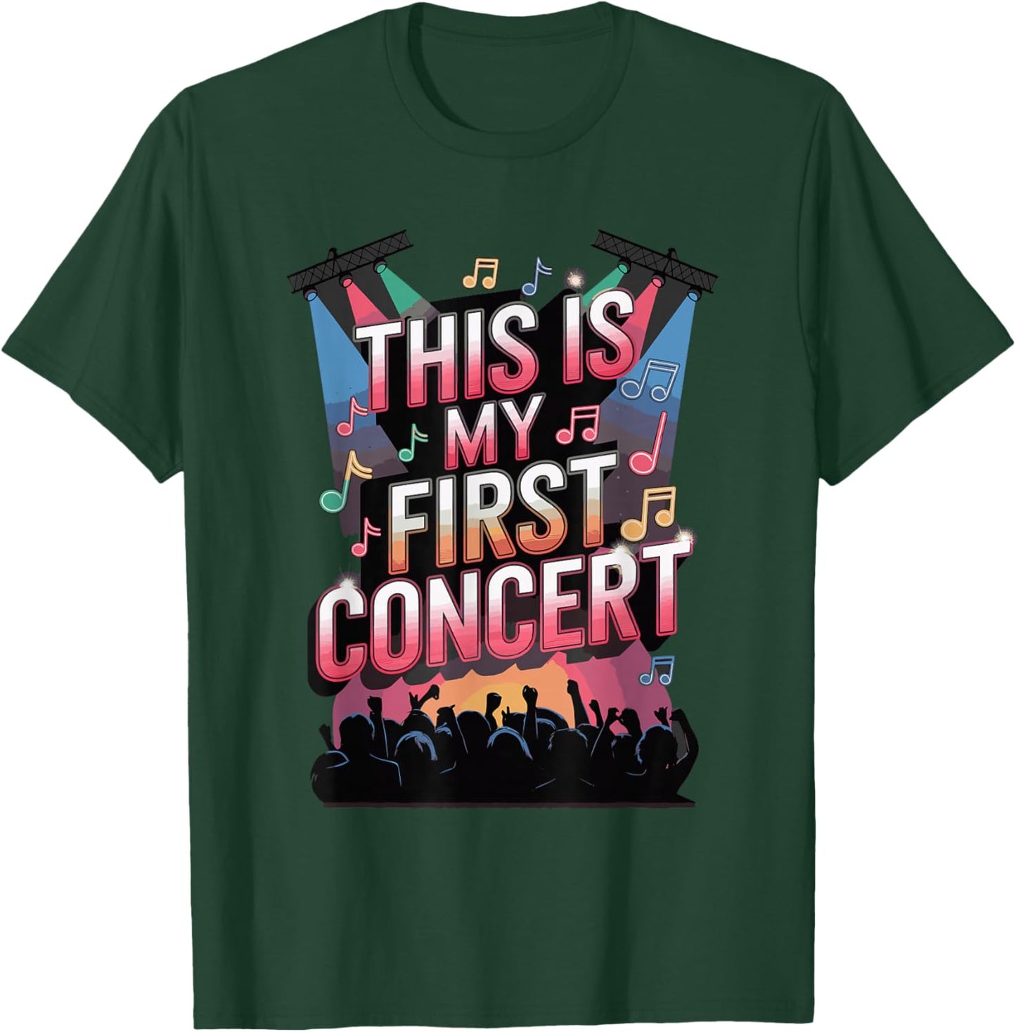 This Is My First Concert T-Shirt - T-Shirt | Forest