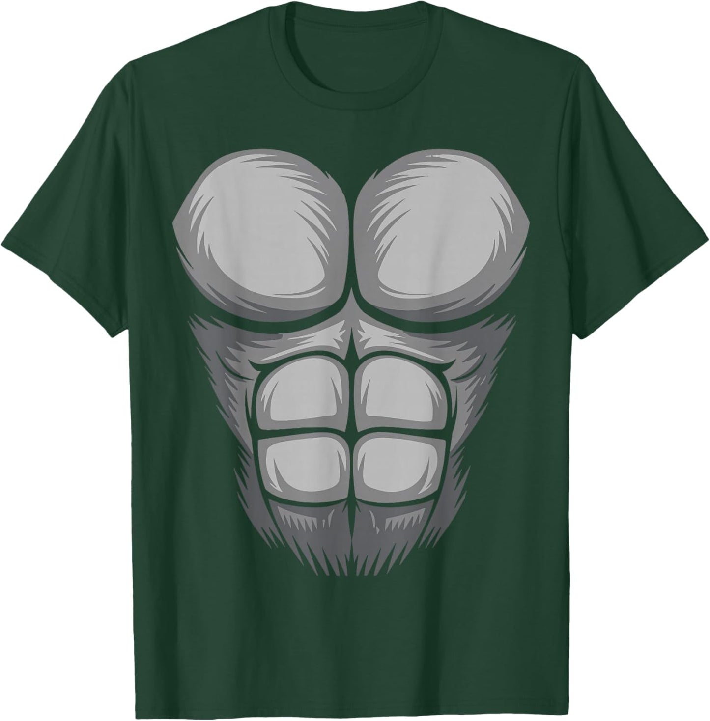 Gorilla Shirt Adult Kids Men Women Gorilla Chest Costume T-Shirt - T-Shirt | Forest