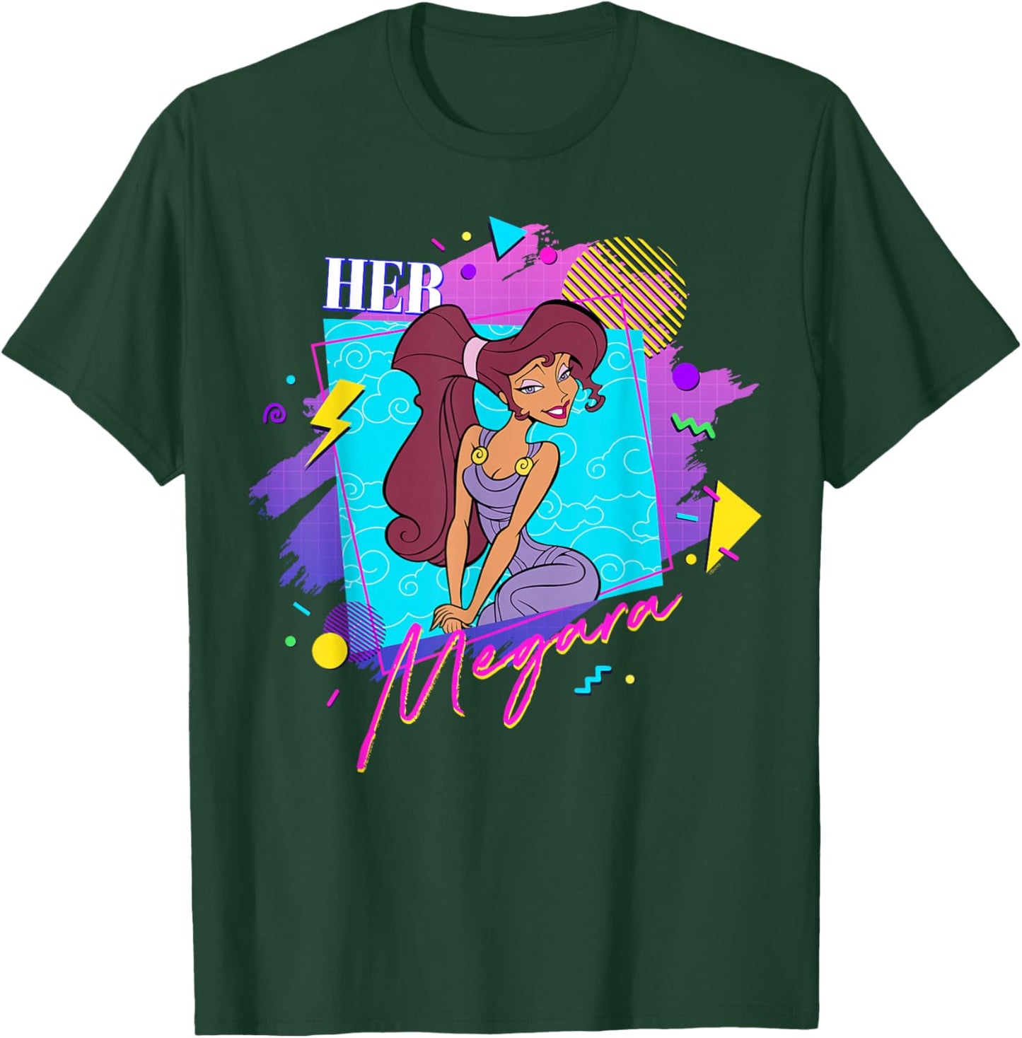 Disney Hercules Valentine's Couples Matching Her Megara T-Shirt - T-Shirt | Forest
