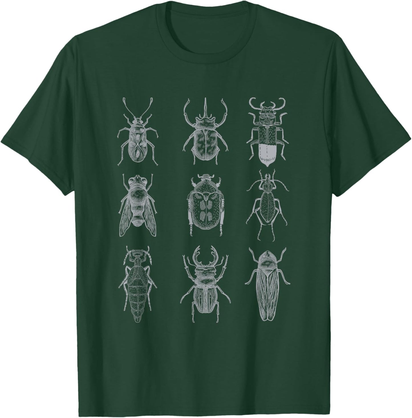 Beetle Insect Bug Entomology Graphic T-Shirt - T-Shirt | Forest