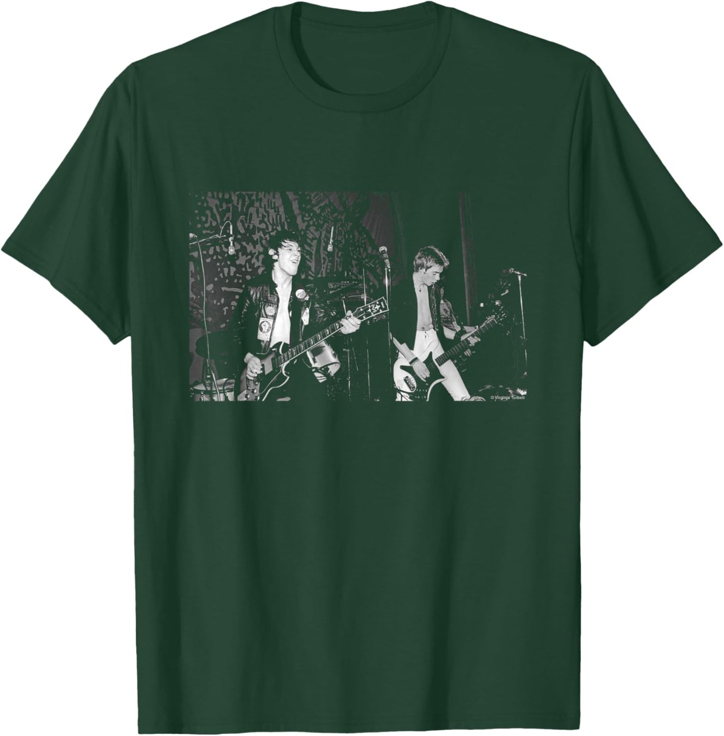 Stiff Little Fingers Punk Band Live By Virgina Turbett T-Shirt - T-Shirt | Forest