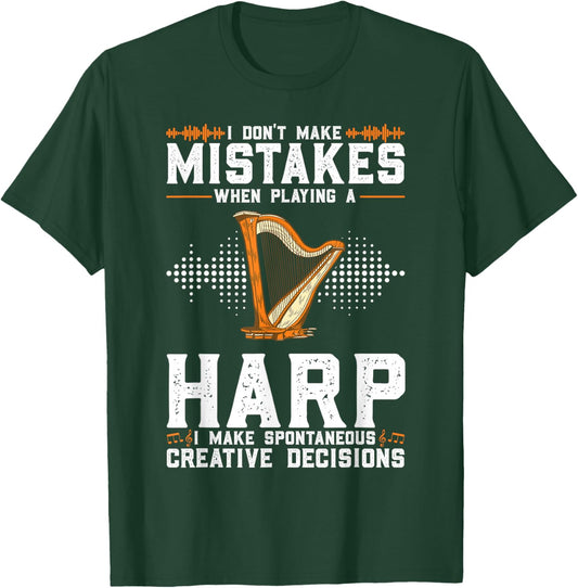 Harp T-Shirt - T-Shirt | Forest