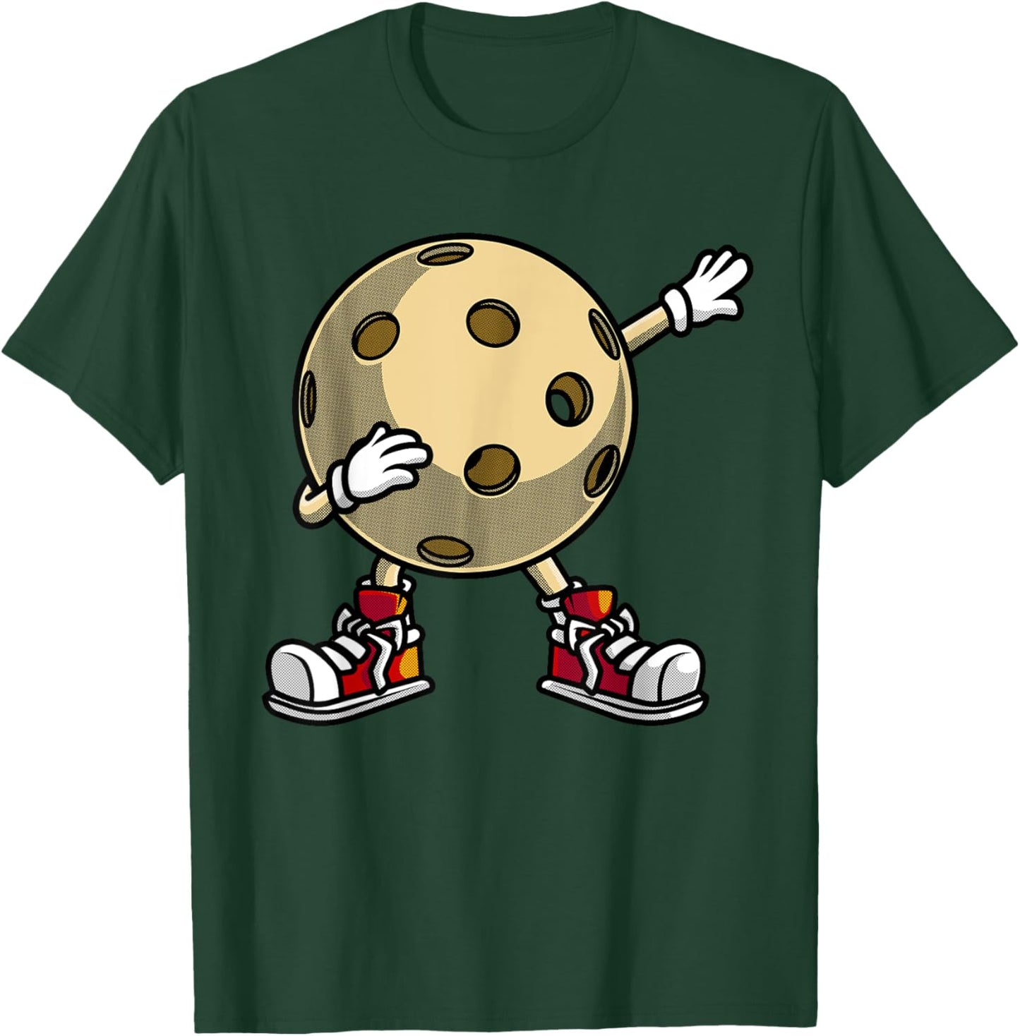 Pickleball Art Women Pickle Ball Player Pickleball T-Shirt - T-Shirt | Forest
