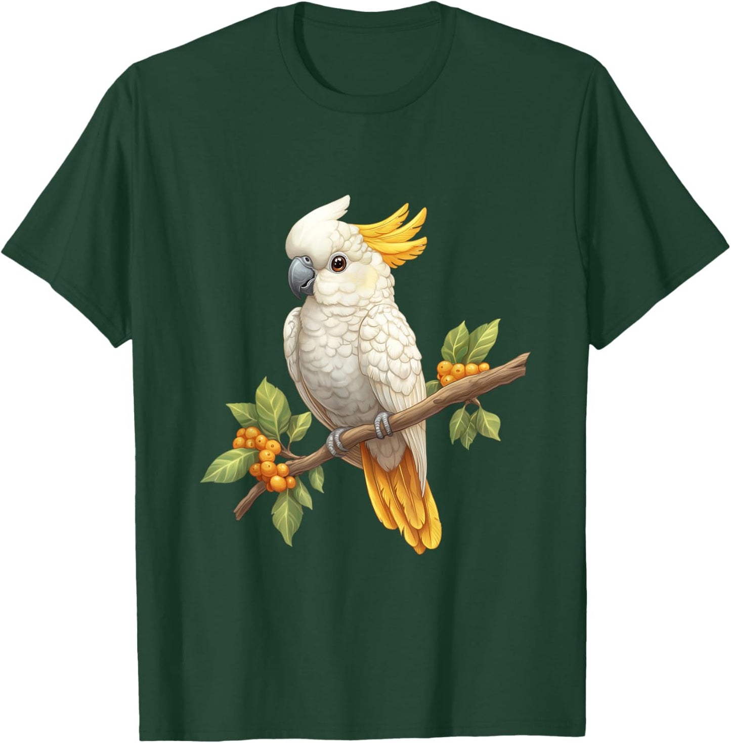 Sulphur-Crested Cockatoo T-Shirt - T-Shirt | Forest