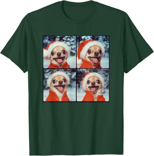 Chihuahua Mom Christmas T-Shirt - T-Shirt | Forest