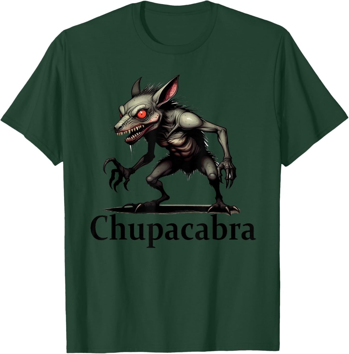 Chupacabra Monster T-Shirt - T-Shirt | Forest