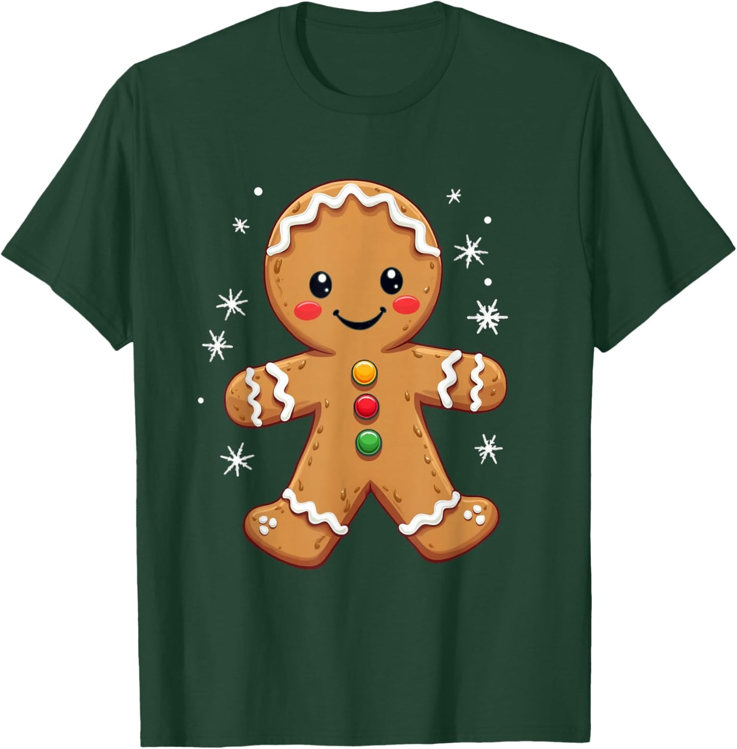 Gingerbread Character T-Shirt - T-Shirt | Forest