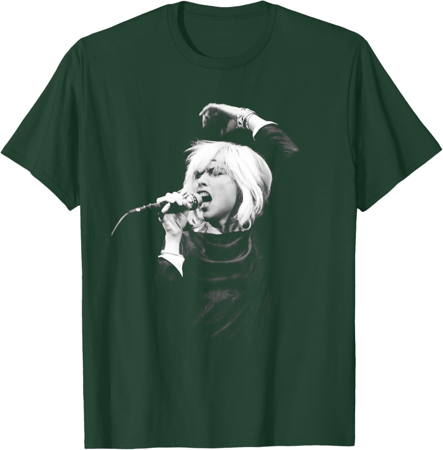 Debbie Harry Blondie Live By Simon Fowler T-Shirt - T-Shirt | Forest