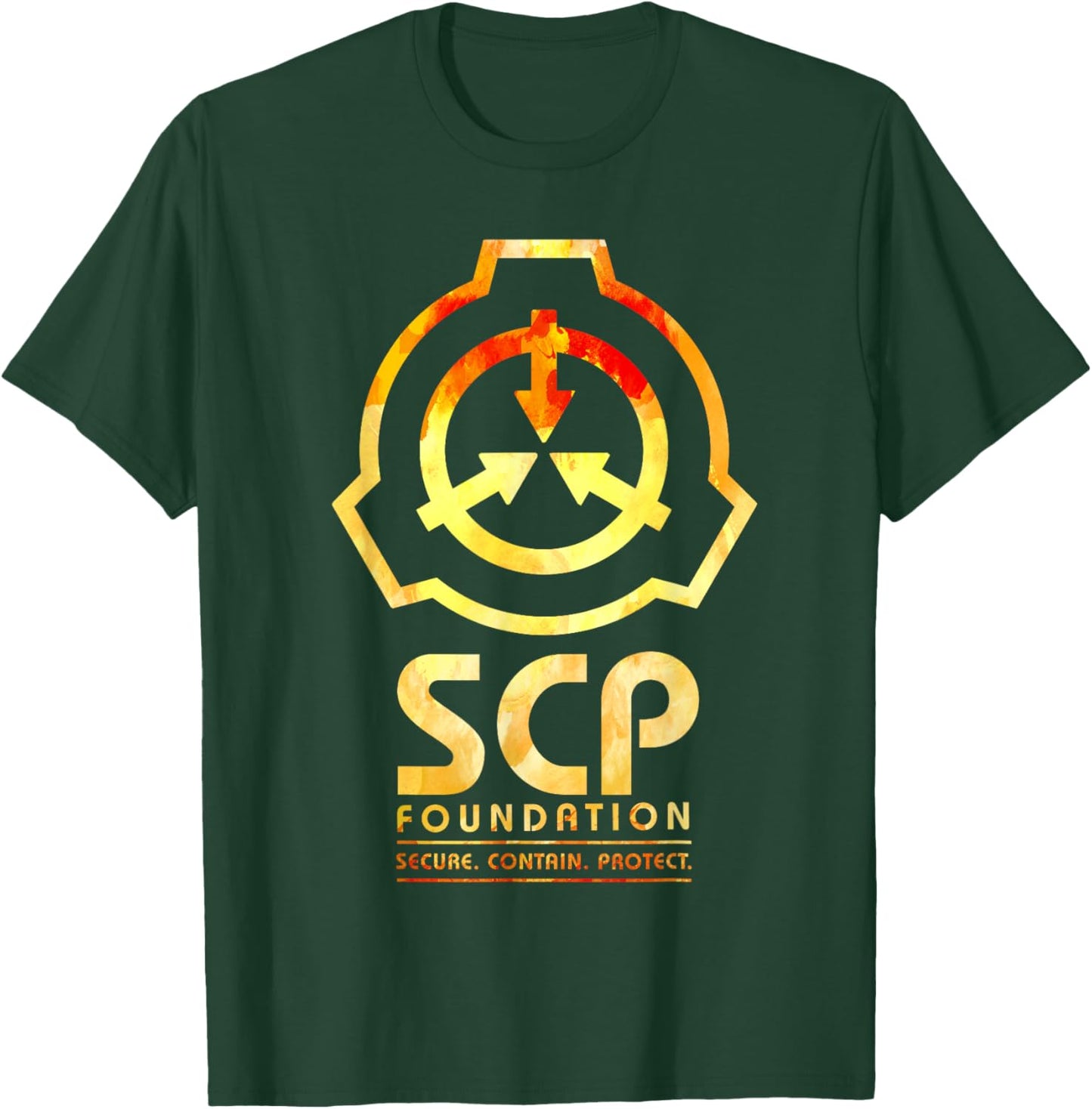 SCP Foundation | Secure Contain Protect | Paranormal SCP T-Shirt - T-Shirt | Forest