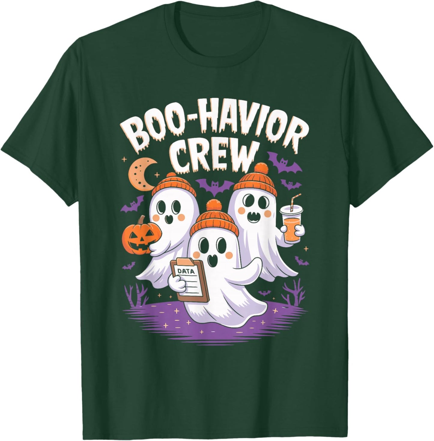 Boo Havior Crew T-Shirt - T-Shirt | Forest
