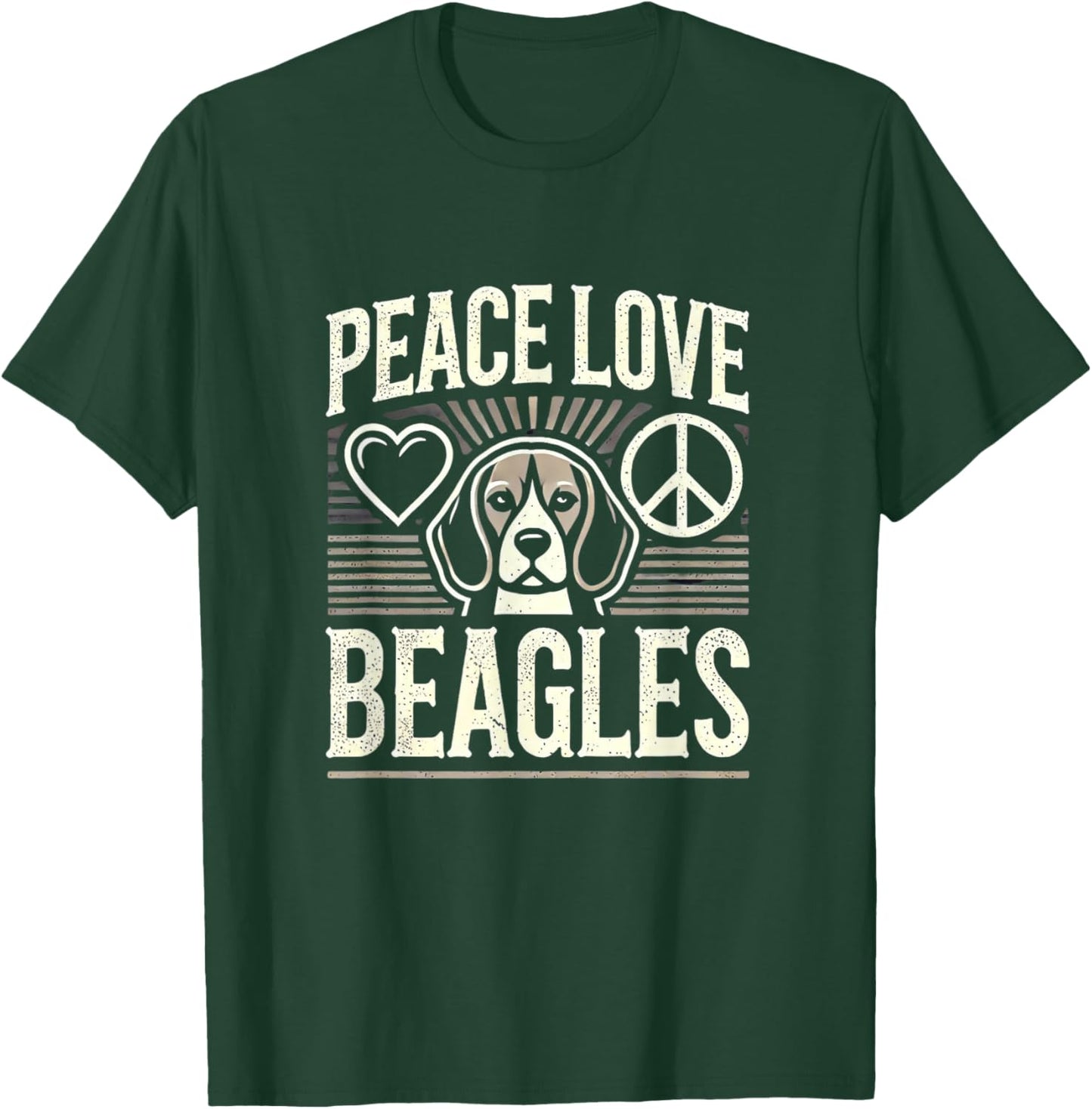 Beagle Shirt Girls Women Beagles Lover Beagle T-Shirt - T-Shirt | Forest
