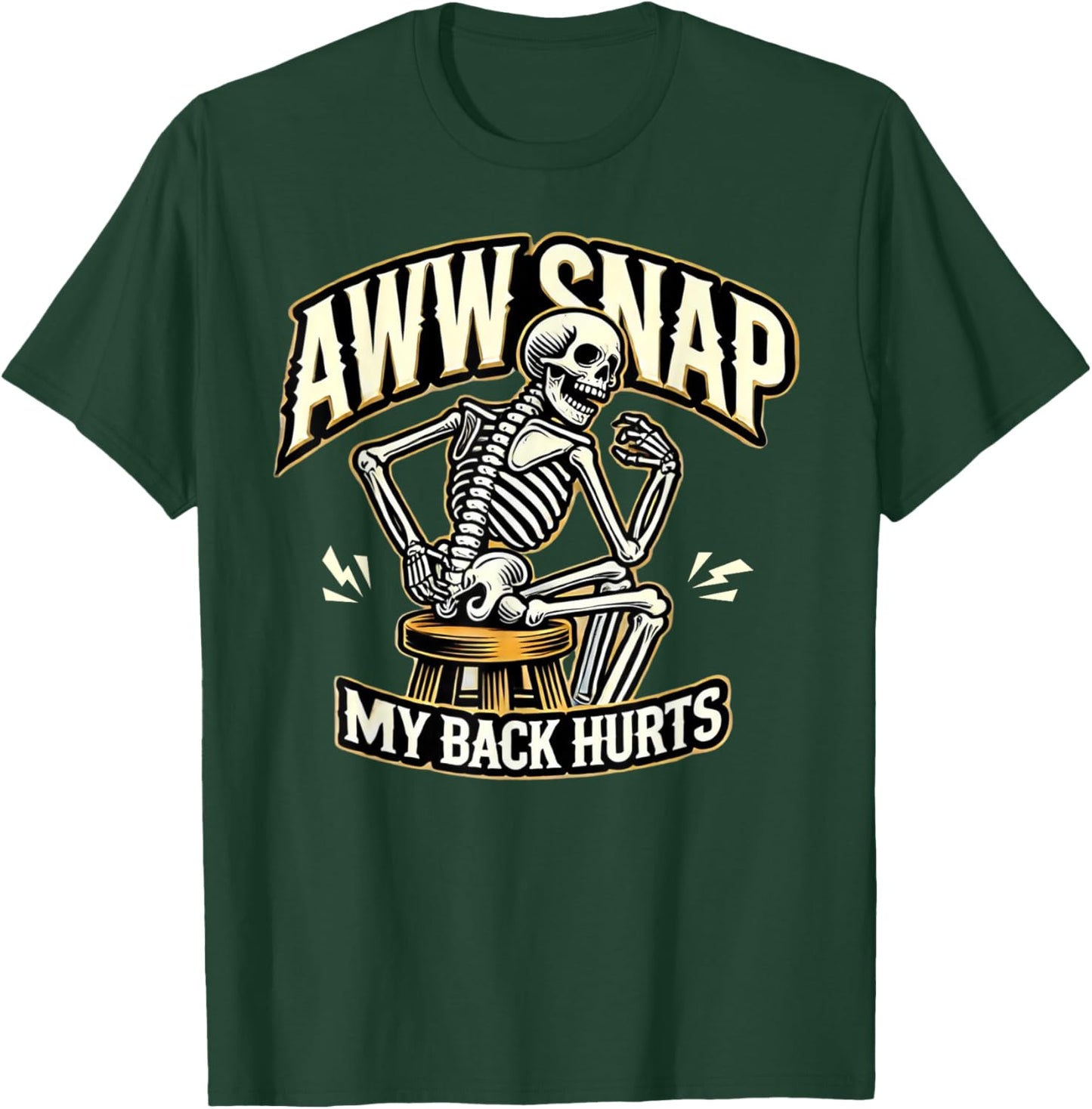 Funny Lumbar Back Surgery Recovery Fusion Get Well Gift Men T-Shirt - T-Shirt | Forest