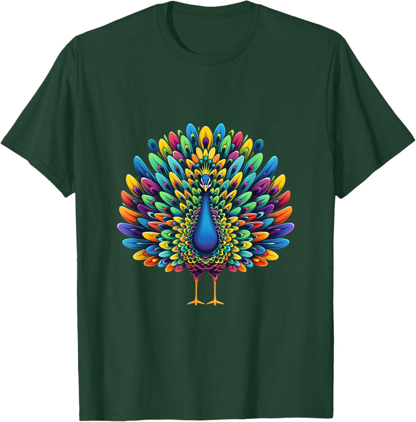In Harmony with Nature: National Bird Day Design with T-Shirt - T-Shirt | Forest