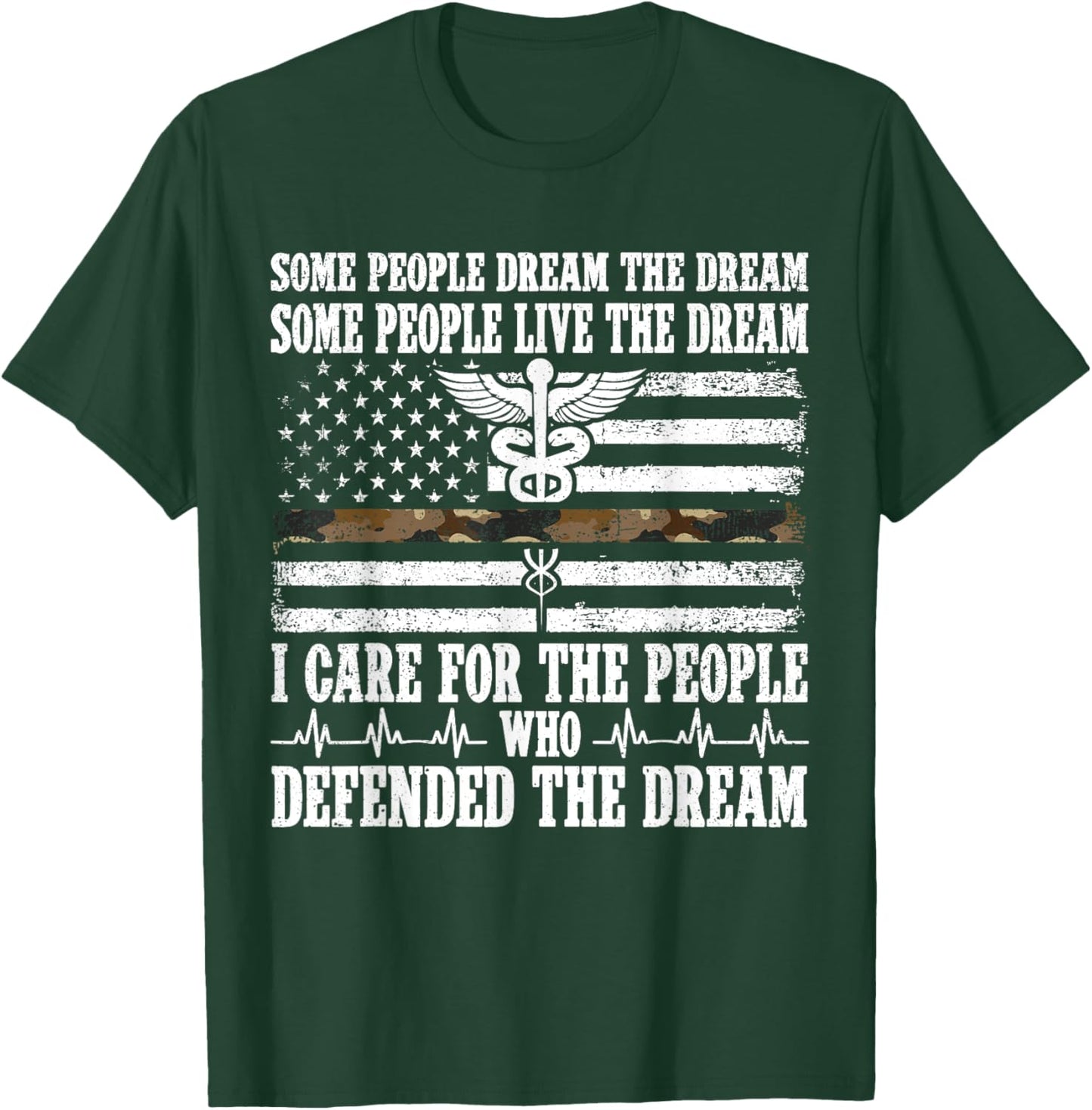 VA Nurse T-Shirt - T-Shirt | Forest