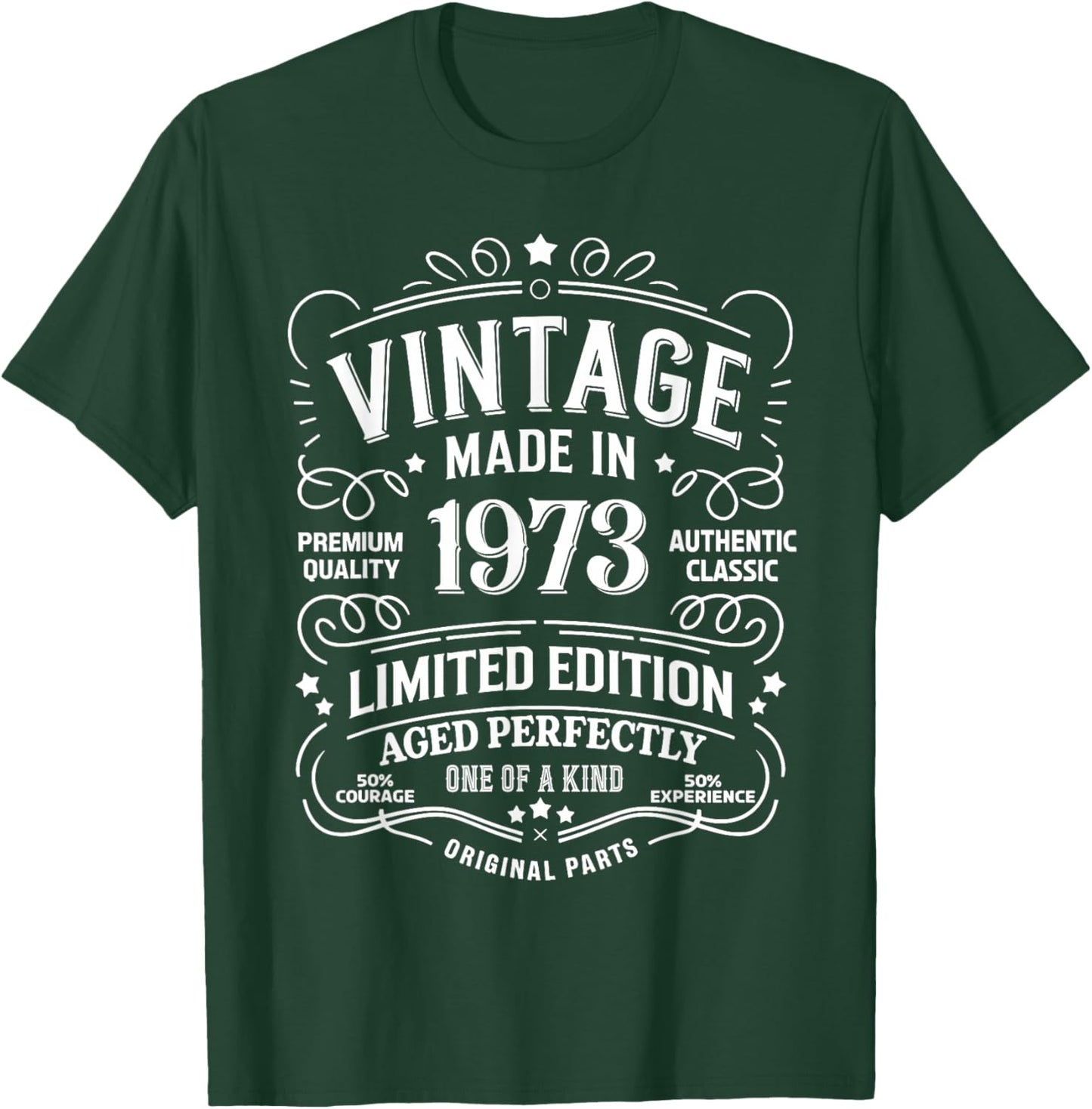 52nd Birthday 1973 Birthday Gifts Women T-Shirt - T-Shirt | Forest