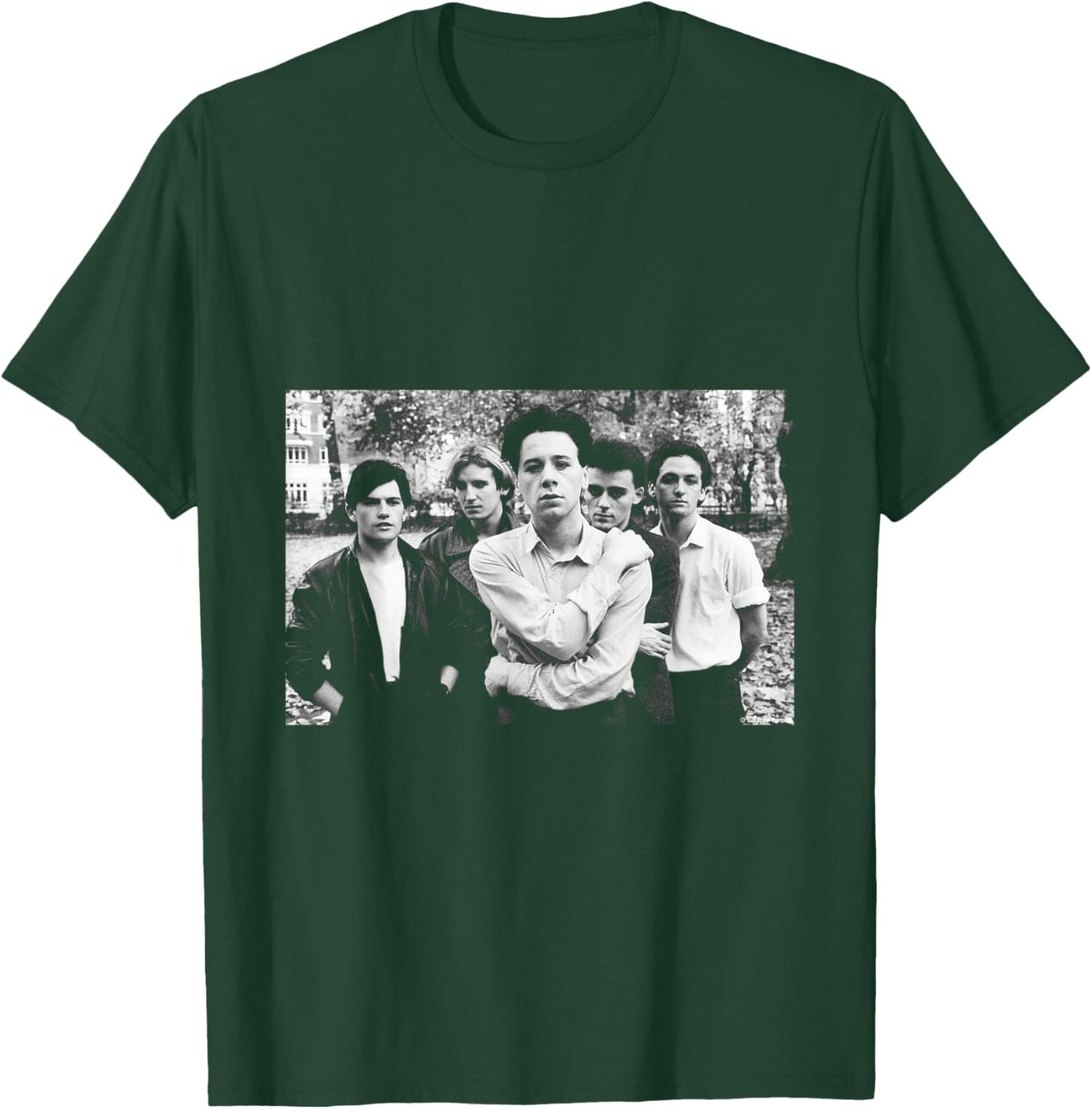 Simple Minds Band Park Portrait By Virginia Turbett T-Shirt - T-Shirt | Forest