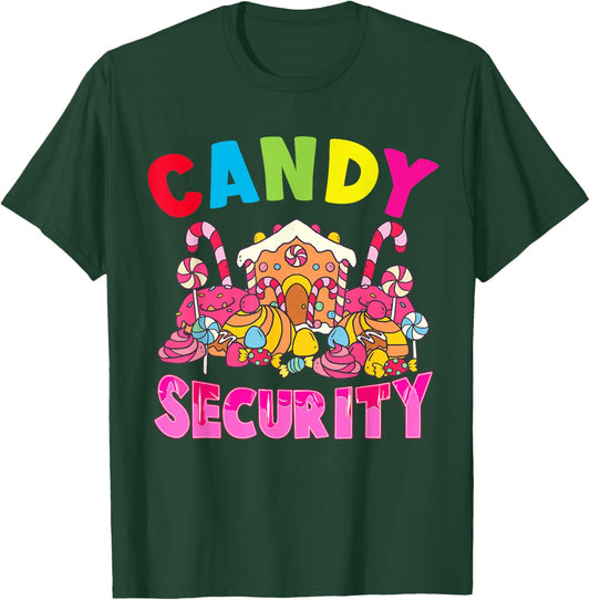 Candy Land Costumes Adult Candy Security Funny T-Shirt - T-Shirt | Forest