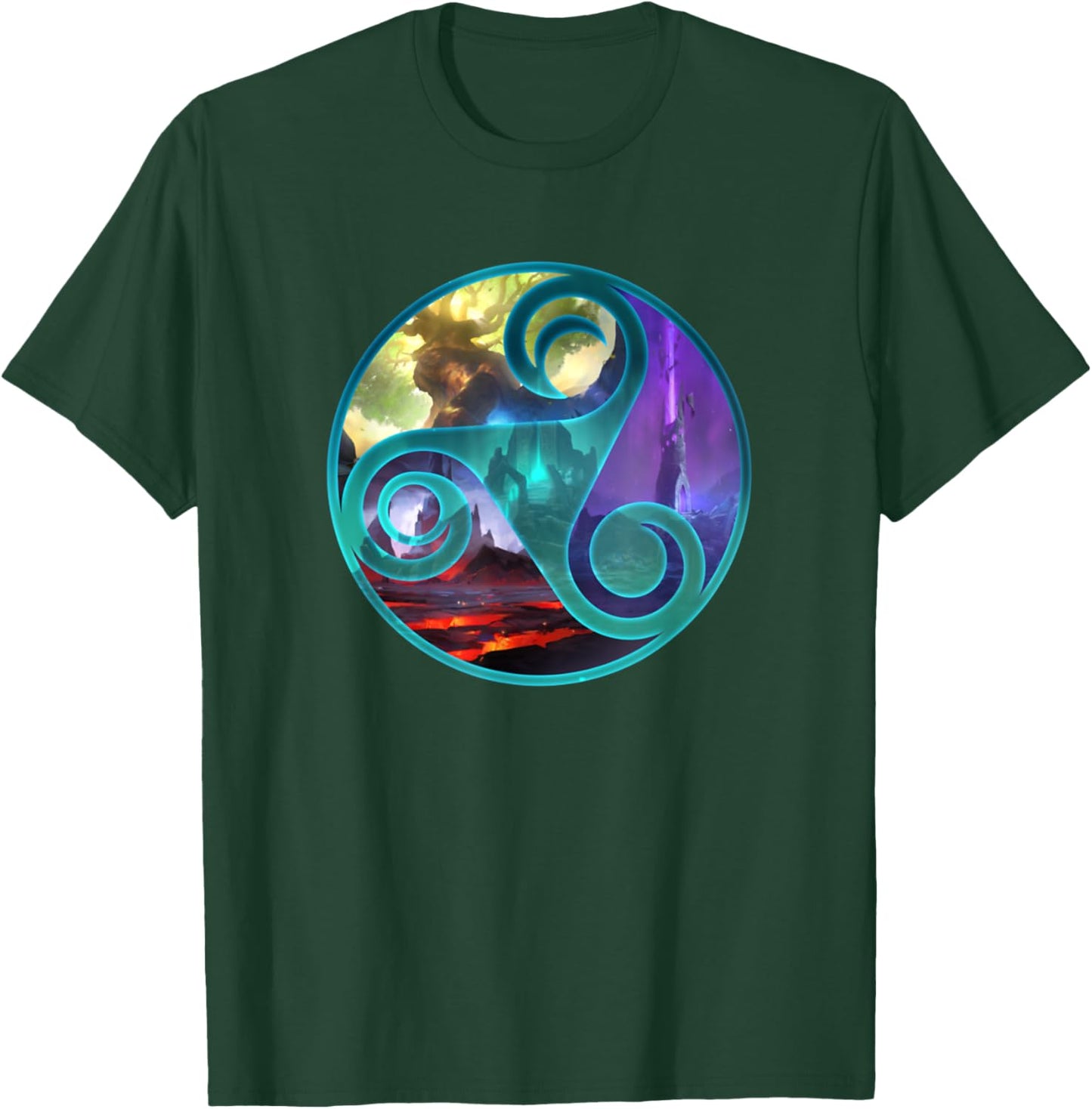 Age of Wonders 4 Next Turn Logo Fantasy Strategy Game T-Shirt - T-Shirt | Forest