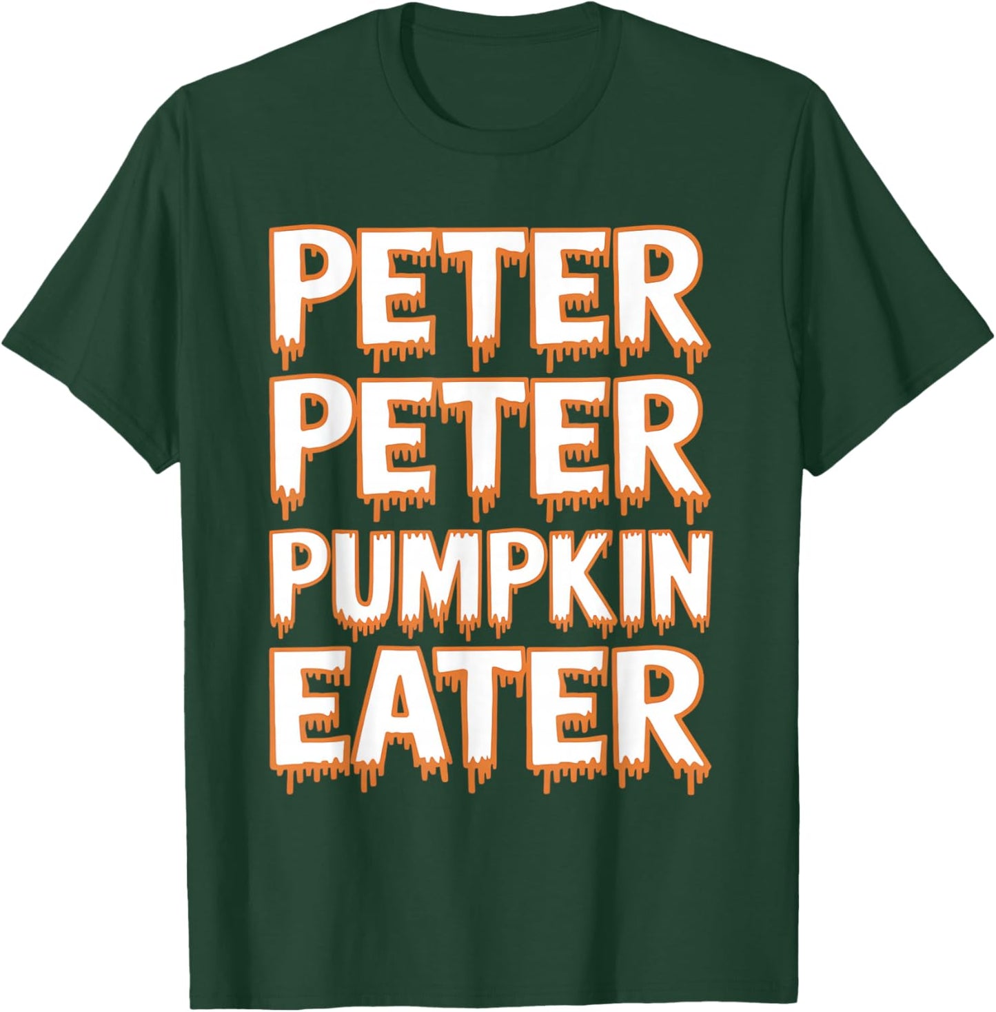 Peter Pumpkin Eater Halloween Couples Trick T-Shirt - T-Shirt | Forest