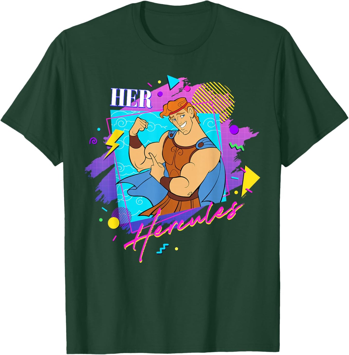 Disney Hercules Valentine’s Couples Matching Her Hercules T-Shirt - T-Shirt | Forest