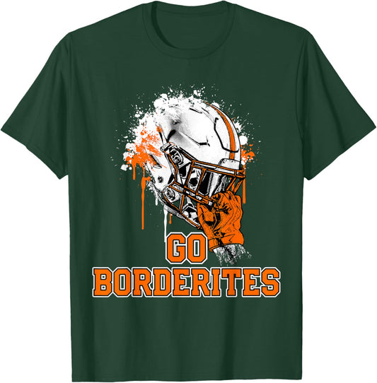 Blaine Borderites Rising Helmet GO! T-Shirt - T-Shirt | Forest