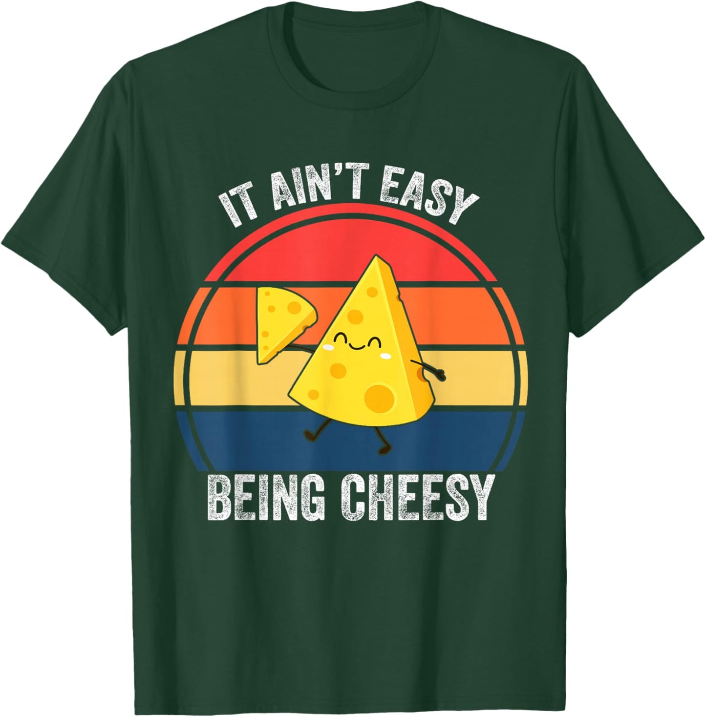 Cheese it aint easy being cheesy funny kids boys girl toddle T-Shirt - T-Shirt | Forest