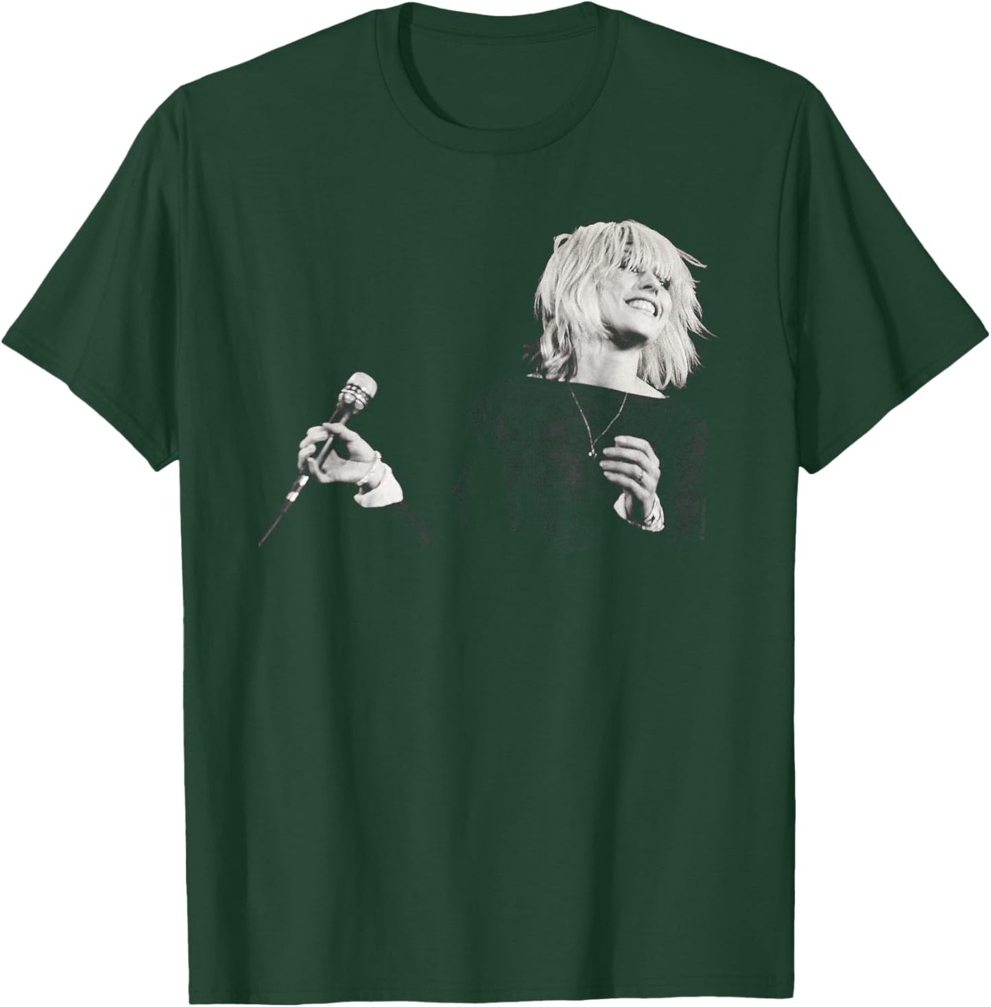 Blondie Debbie Harry Live Smile By Simon Fowler T-Shirt - T-Shirt | Forest