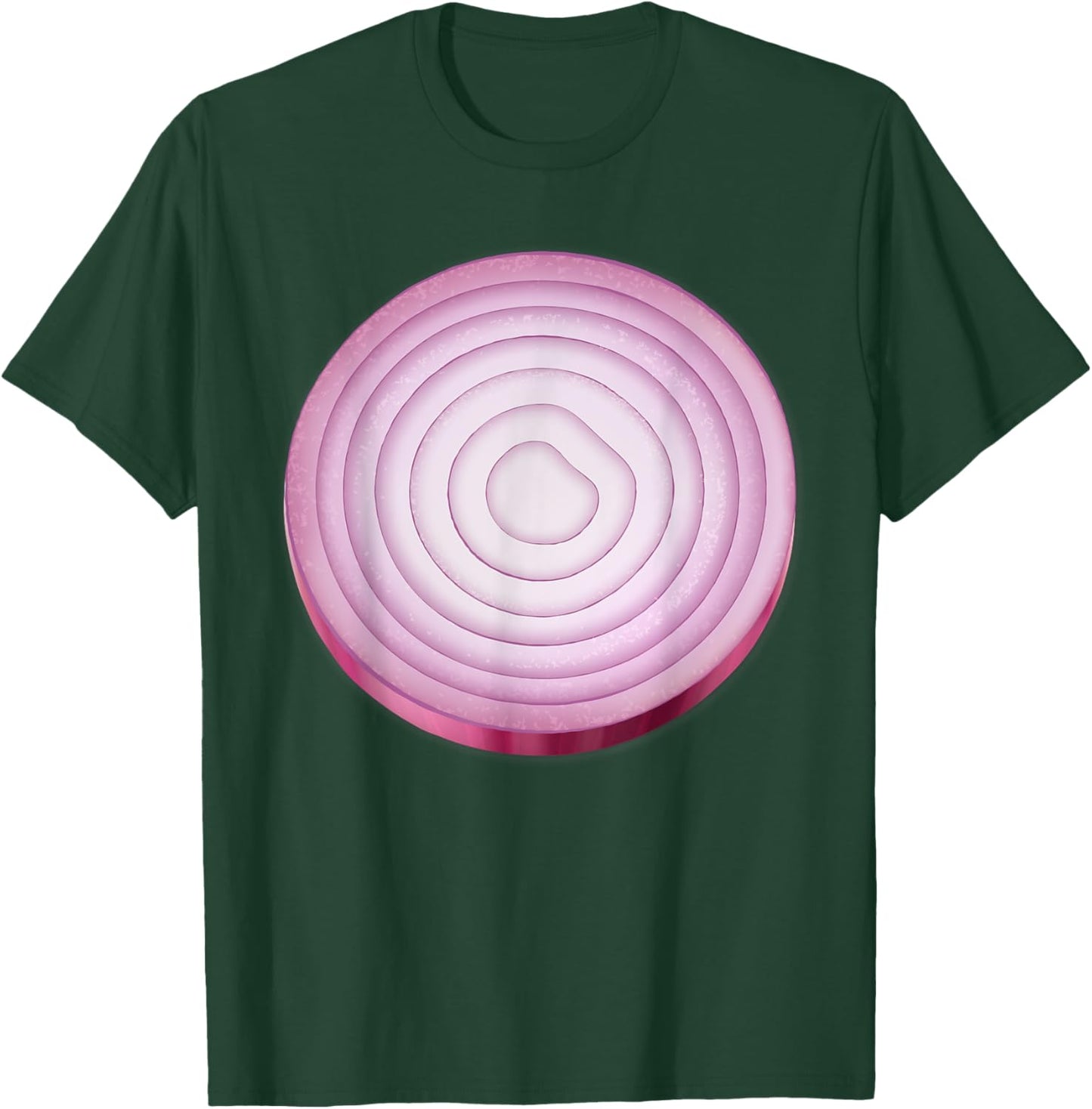 Couple Costume, Best Friend Costume, Red Onion Slice T-Shirt - T-Shirt | Forest