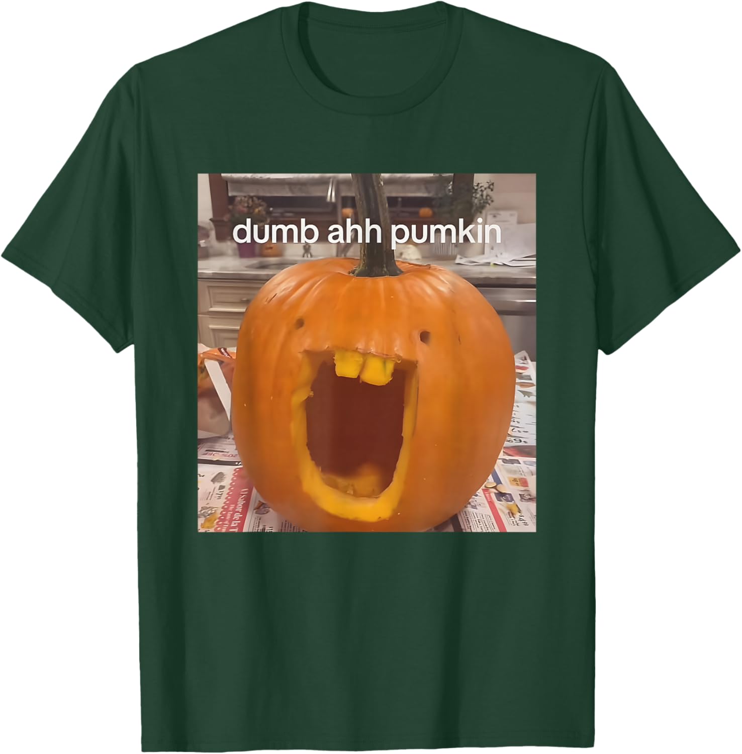 Adults, Kids - Black - Short Sleeve - - Small - Halloween Graphic T-Shirt - T-Shirt | Forest