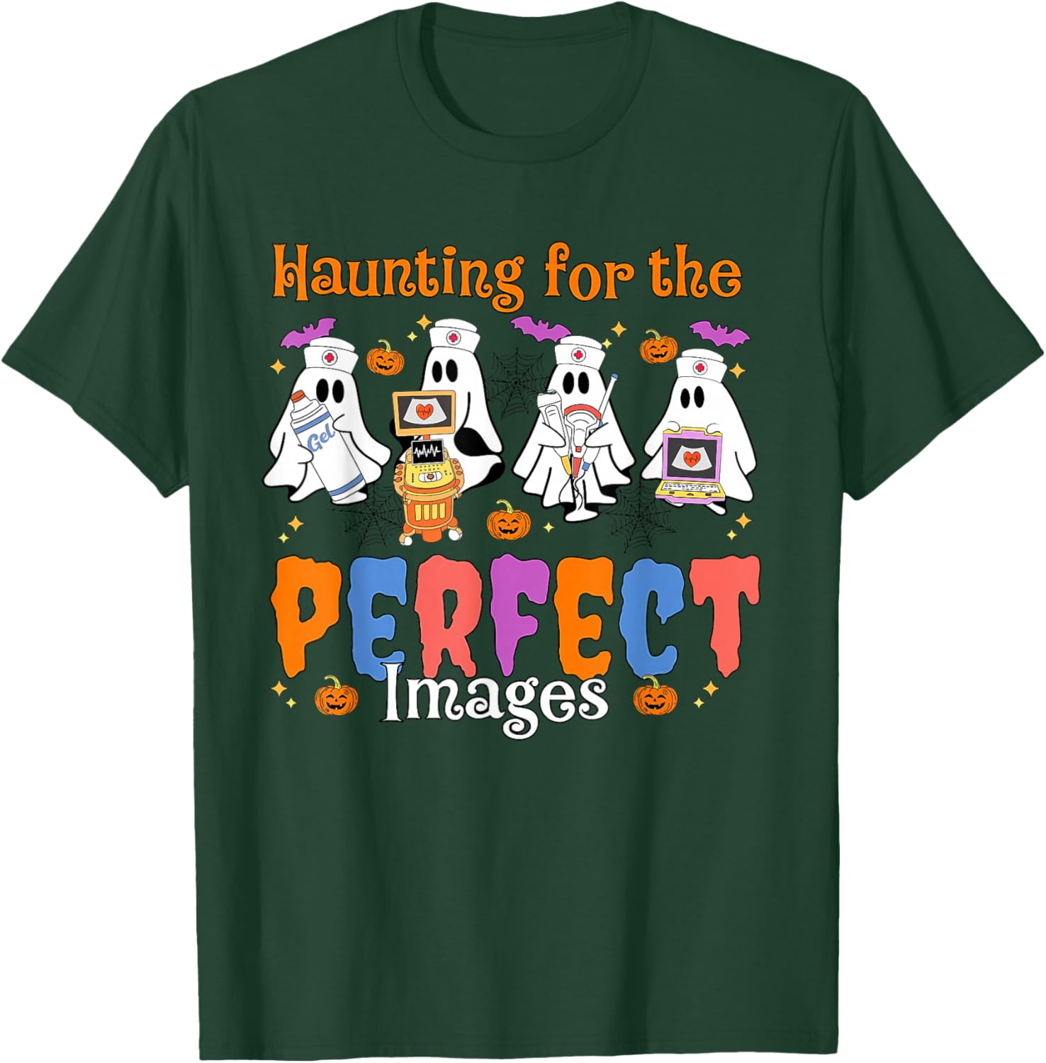 Haunting for the perfect images shirt Rad Tech Halloween T-Shirt - T-Shirt | Forest