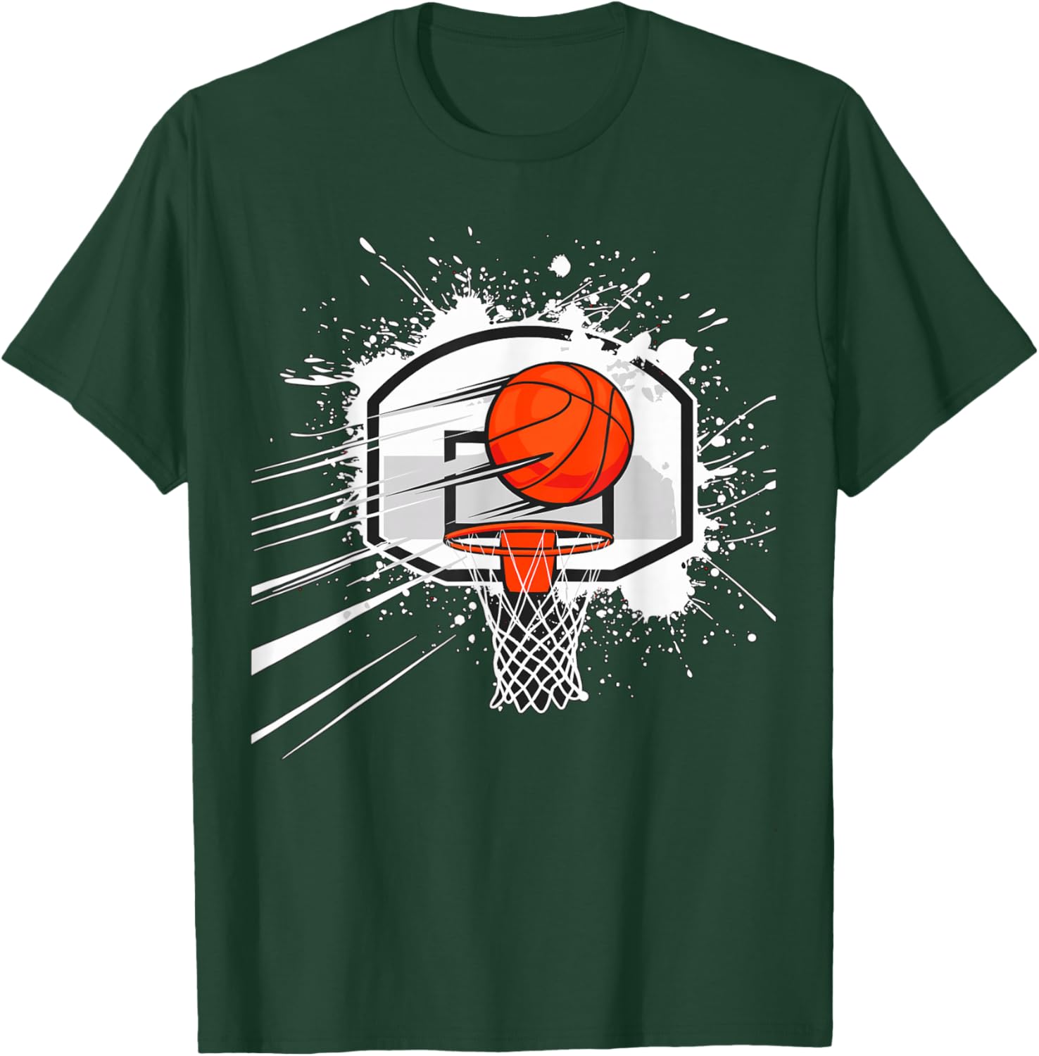 Basketball Hoop T-Shirt - T-Shirt | Forest