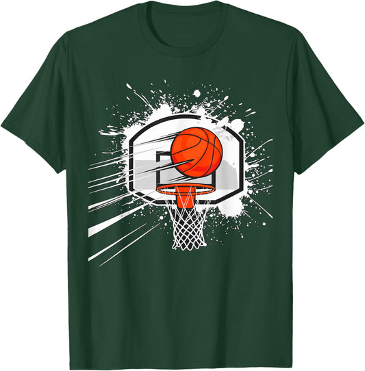 Basketball Hoop T-Shirt - T-Shirt | Forest